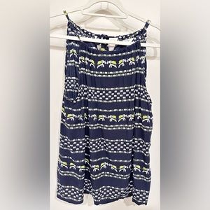 Crown and Ivy Boho Elephant Adjustable Top XL